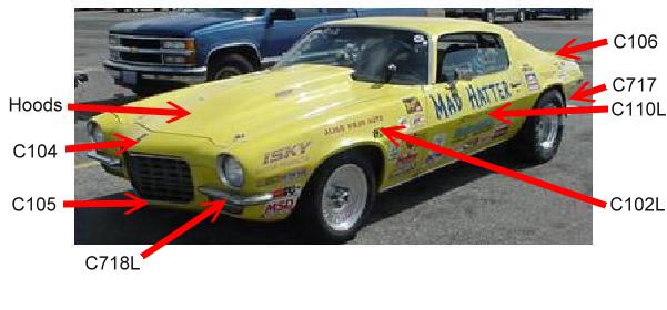 CAMARO 70 81